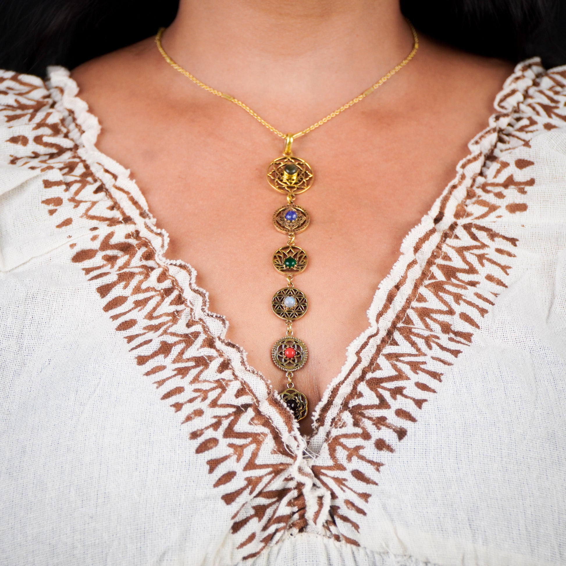 Saptachakra Necklace