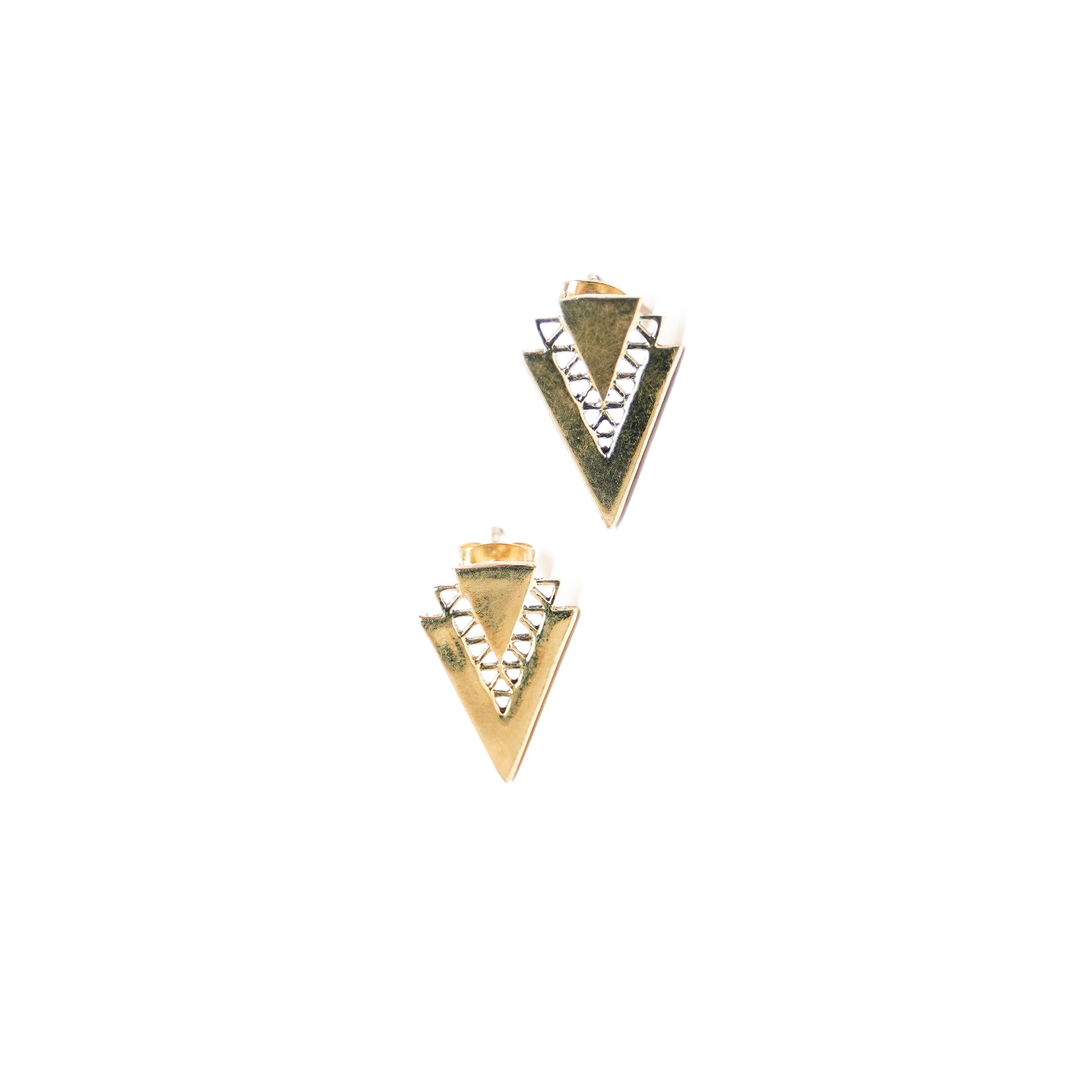 Trikona Earrings