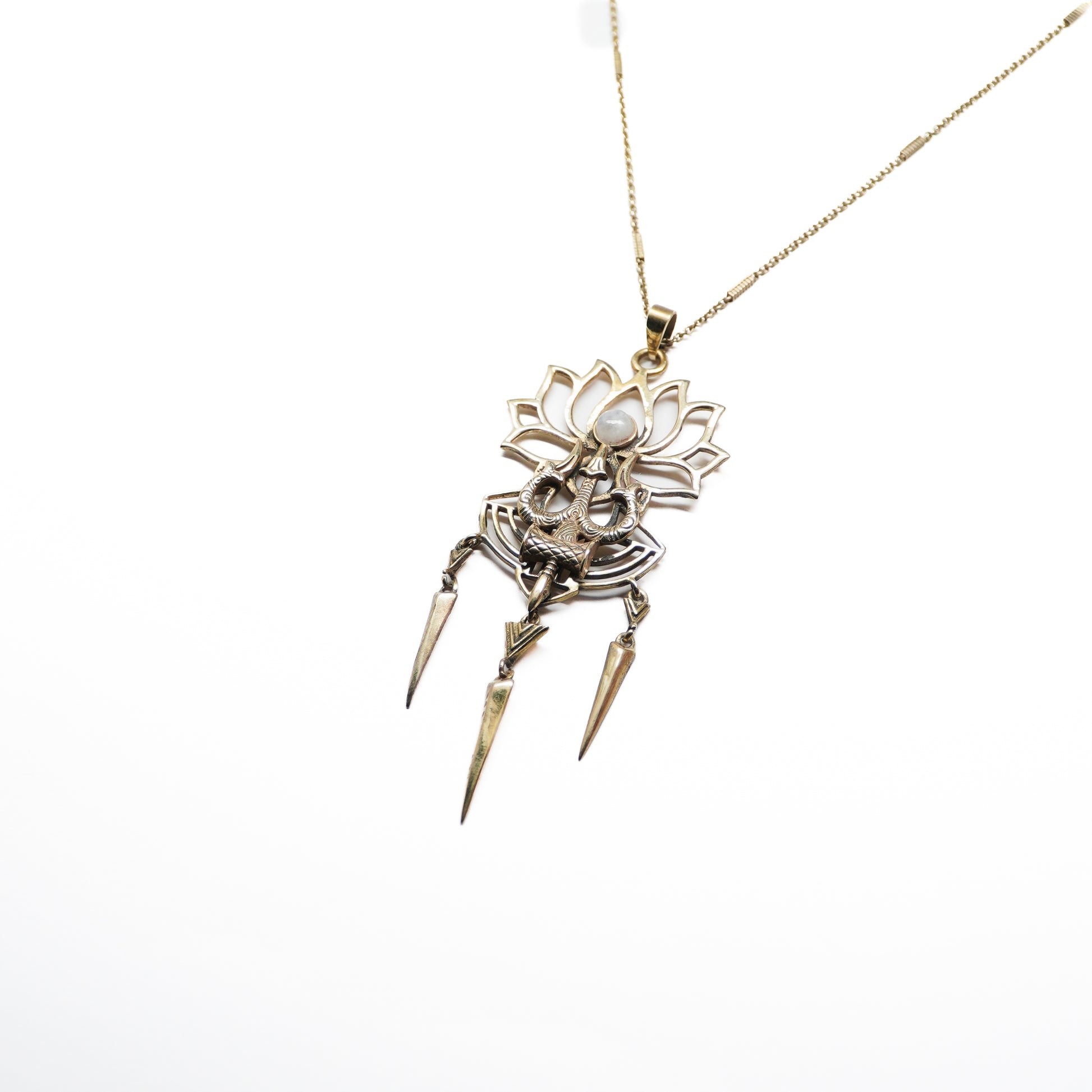 Trishul Padma Necklace