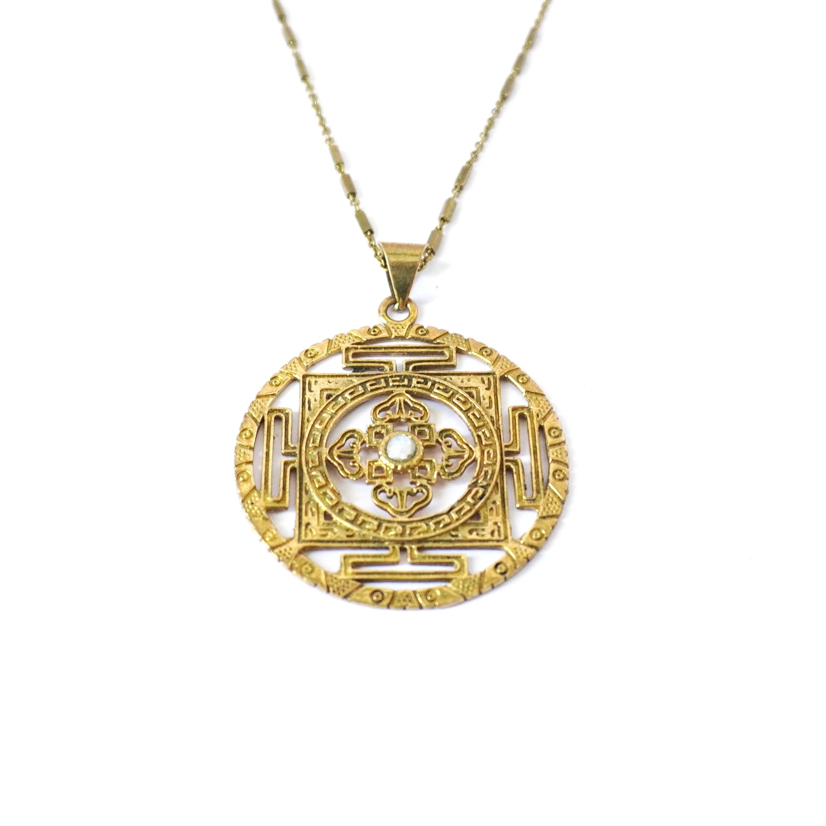 Shri Yantra Necklace